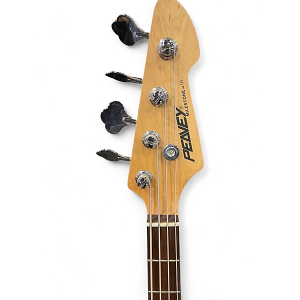 Used Peavey MILESTONE 3 RED Electric Bass Guitar