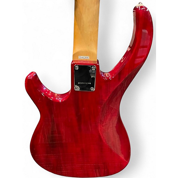 Used Peavey MILESTONE 3 RED Electric Bass Guitar