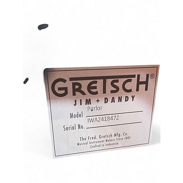 Used Gretsch Guitars G9500 Jim Dandy 2 Color Sunburst Acoustic Guitar