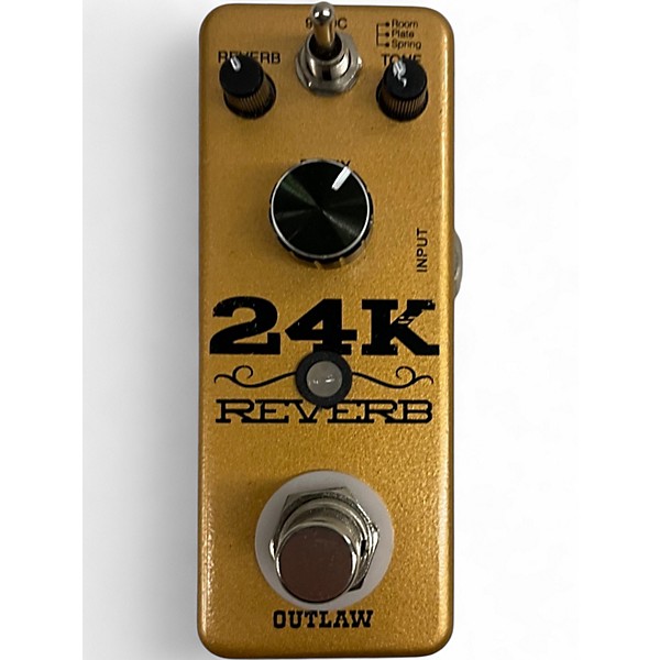 Used Outlaw Effects 24K Reverb Effect Pedal