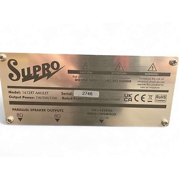 Used 2020s Supro AMULET Tube Guitar Combo Amp