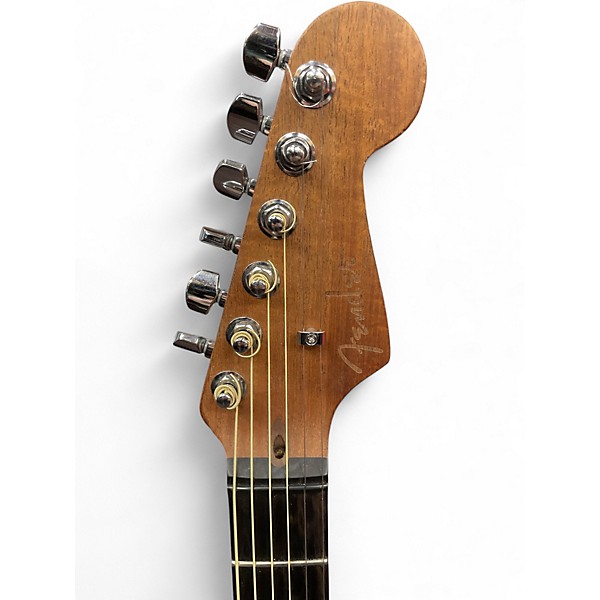 Used Fender AMERICAN Acoustasonic JAZZMASTER Ocean Turquoise Acoustic Electric Guitar