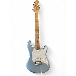 Used Sterling by Music Man Cutlass HSS Firemist Silver Solid Body Electric Guitar
