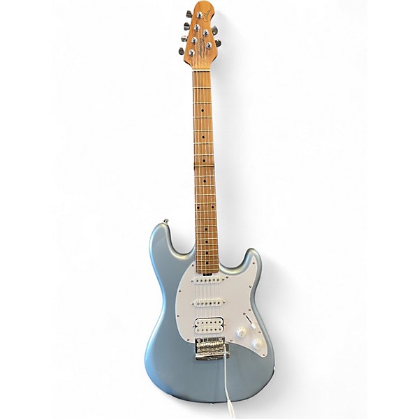 Used Sterling by Music Man Cutlass HSS Firemist Silver Solid Body Electric Guitar