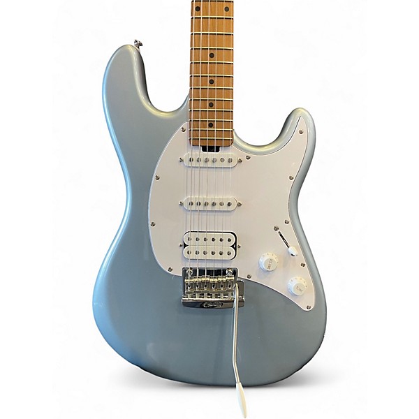 Used Sterling by Music Man Cutlass HSS Firemist Silver Solid Body Electric Guitar