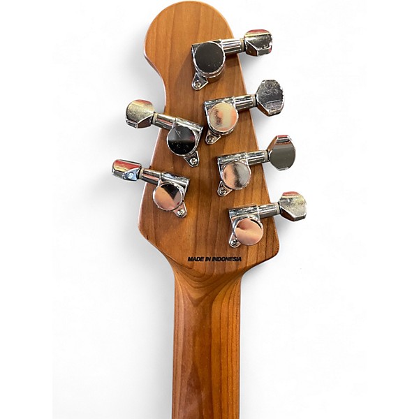 Used Sterling by Music Man Cutlass HSS Firemist Silver Solid Body Electric Guitar