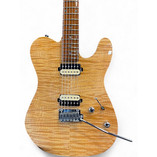 Used Sire Larry Carlton T7 FM Flame Natural Solid Body Electric Guitar