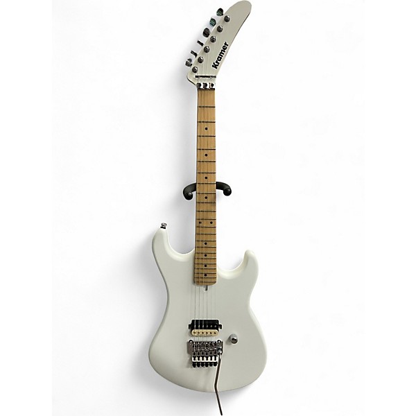Used Kramer 1984 White Solid Body Electric Guitar