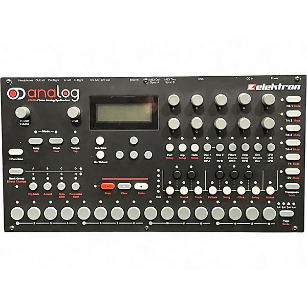 Used Elektron Analog Four Tabletop Synthesizer Synthesizer