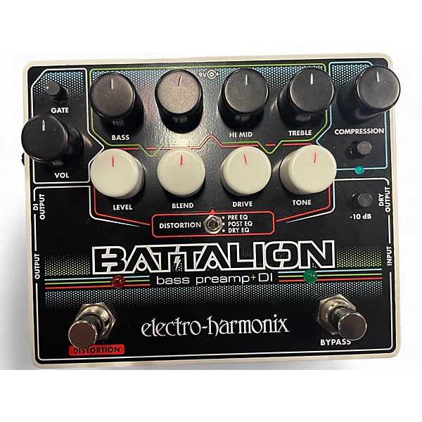 Used Electro-Harmonix BATTALLION Bass Preamp