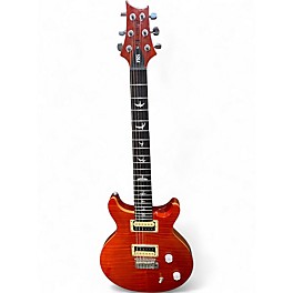 Used PRS SANTANA SE Orange Solid Body Electric Guitar