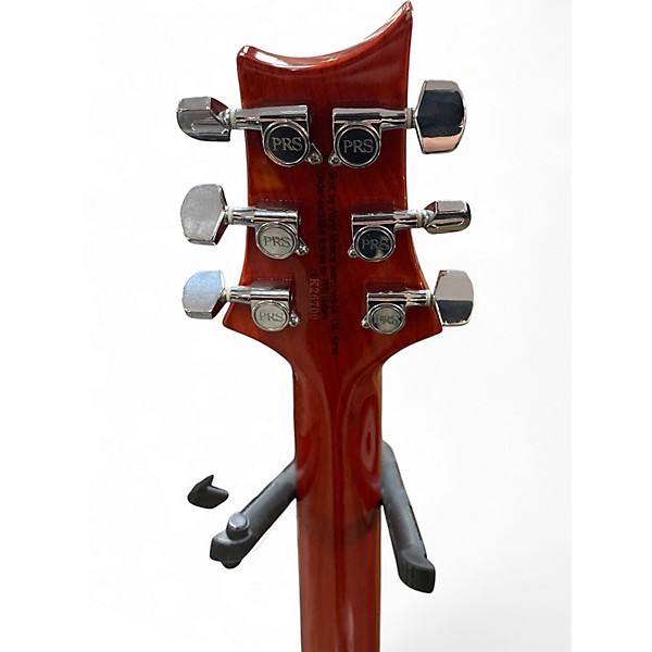 Used PRS SANTANA SE Orange Solid Body Electric Guitar