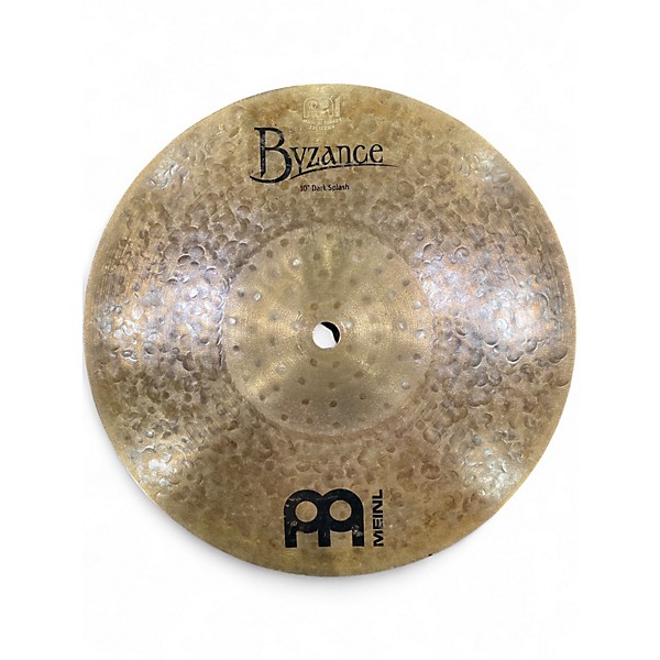 Used Meinl 10in Byzance Dark Splash Cymbal