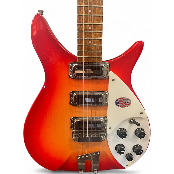 Used 2023 Rickenbacker 350V63 Fireglo Solid Body Electric Guitar