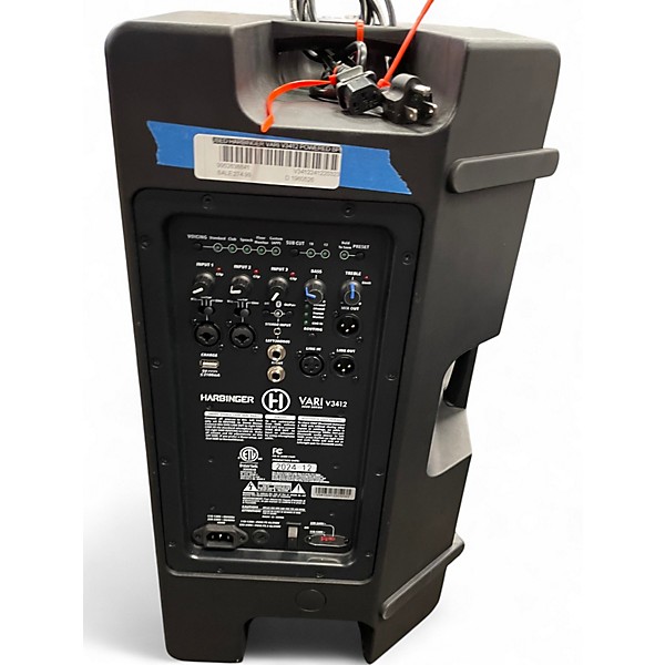 Used Harbinger VARI V3412 Powered Speaker