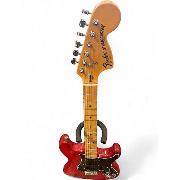 Vintage 1979 Fender Stratocaster Red Solid Body Electric Guitar