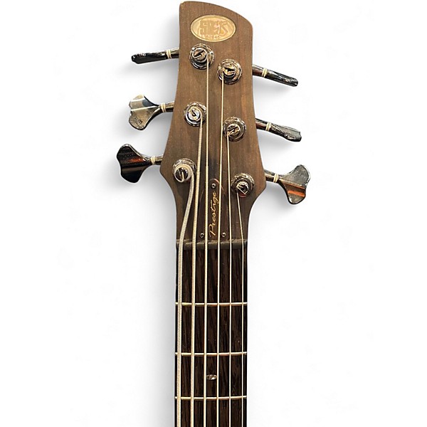 Used Ibanez PRESTIGE SRGR Natural Electric Bass Guitar