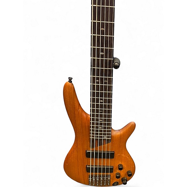 Used Ibanez PRESTIGE SRGR Natural Electric Bass Guitar