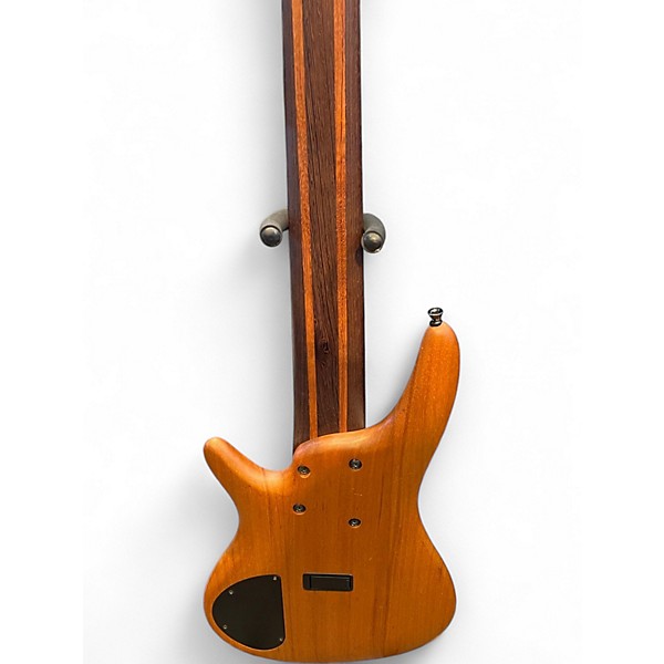 Used Ibanez PRESTIGE SRGR Natural Electric Bass Guitar