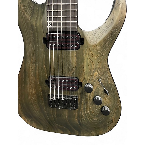 Used Schecter Guitar Research C7 APOCALYPSE RUST GRAY Solid Body Electric Guitar
