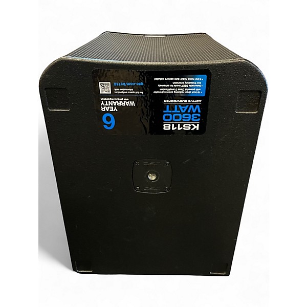 Used QSC ks118 Powered Subwoofer
