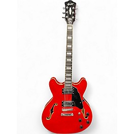 Used Grote Semi Hollow Red Hollow Body Electric Guitar