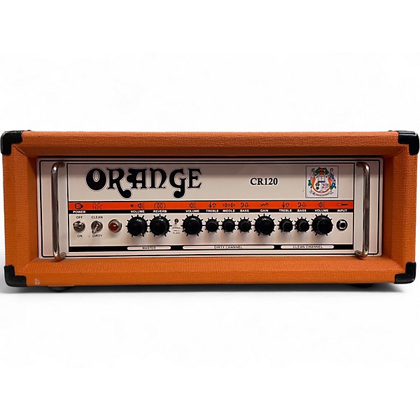 Used Orange Amplifiers CR120H Crush Pro 120W Solid State Guitar Amp Head