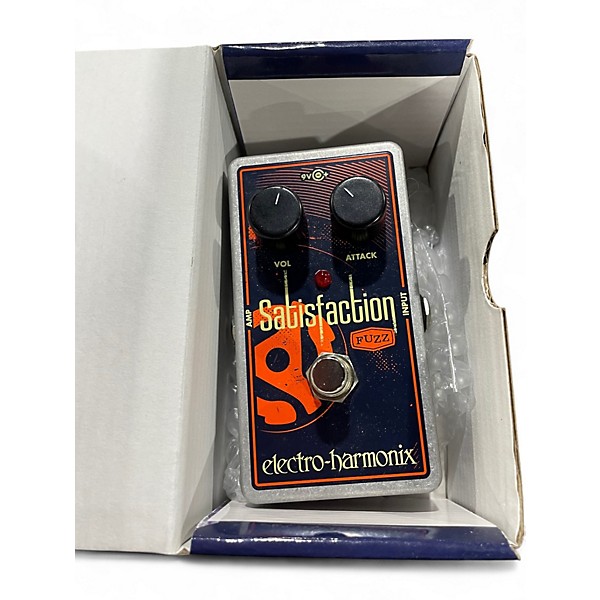 Used Electro-Harmonix Satisfaction Fuzz Effect Pedal
