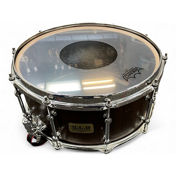 Used Tama 6.5X14 SLP BROWN Drum