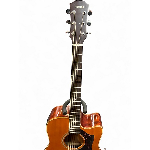 Used Yamaha A1M Vintage Natural Acoustic Electric Guitar