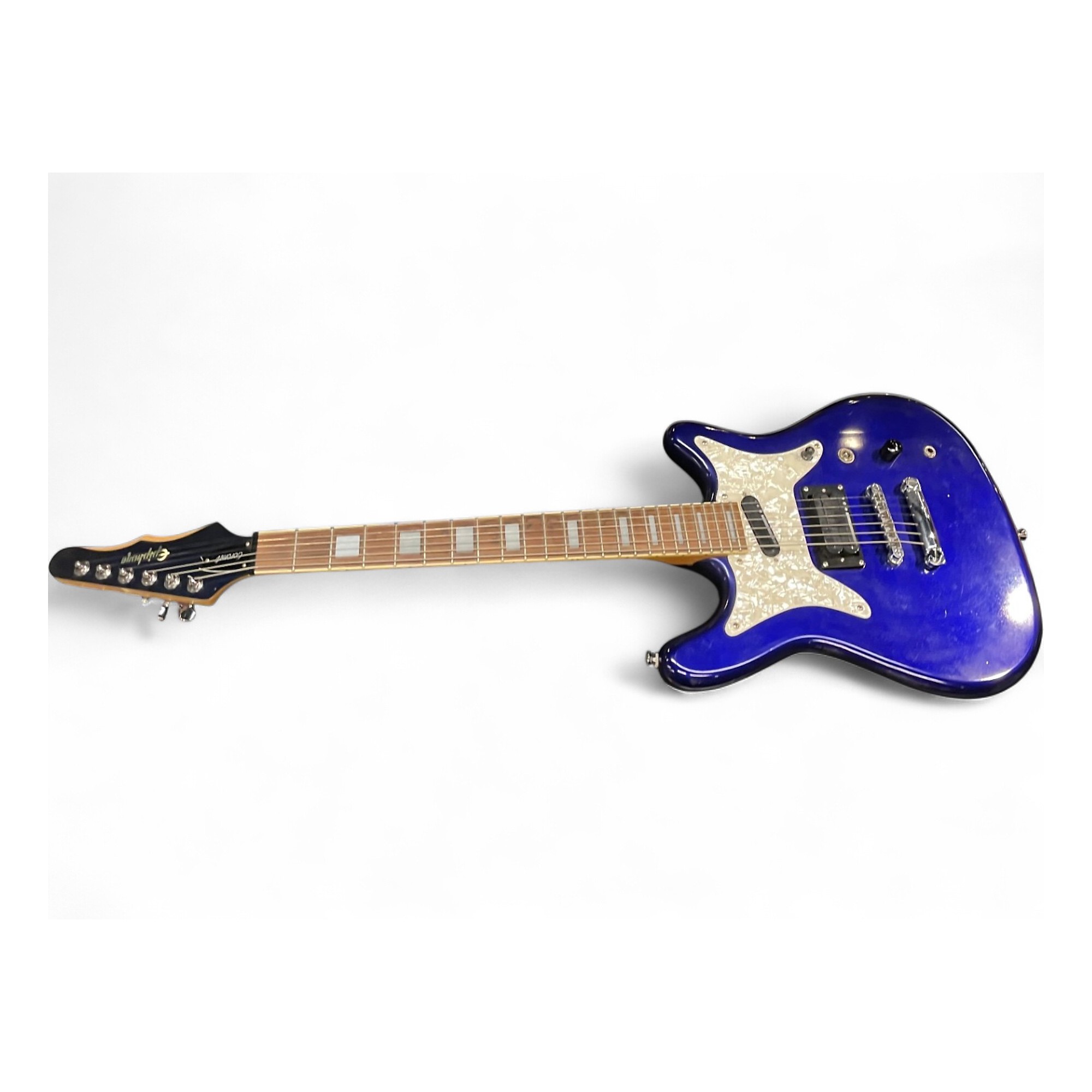 Used Epiphone Coronet Reissue MIK Midnight Blue Solid Body