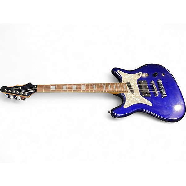 Used Epiphone Coronet Reissue MIK Midnight Blue Solid Body Electric Guitar