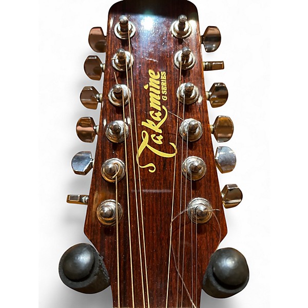 Used Takamine EG523SC12 Natural 12 String Acoustic Electric Guitar