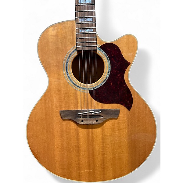 Used Takamine EG523SC12 Natural 12 String Acoustic Electric Guitar