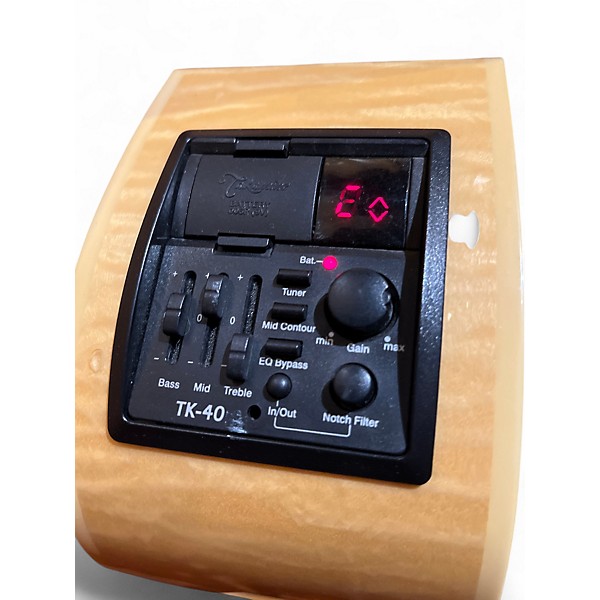 Used Takamine EG523SC12 Natural 12 String Acoustic Electric Guitar