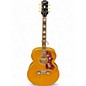 Used Epiphone J-200 Natural Acoustic Electric Guitar thumbnail