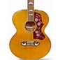 Used Epiphone J-200 Natural Acoustic Electric Guitar