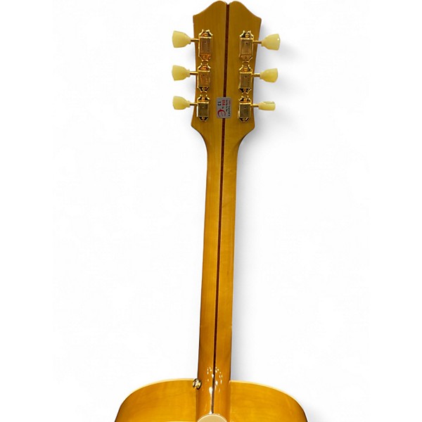 Used Epiphone J-200 Natural Acoustic Electric Guitar