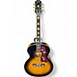 Used Epiphone Inspired by Gibson J200 aged vintage sunburst Acoustic Electric Guitar thumbnail