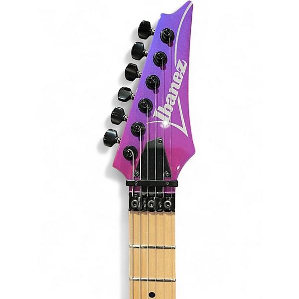 Used Ibanez RG550 Genesis Purple Neon Solid Body Electric Guitar