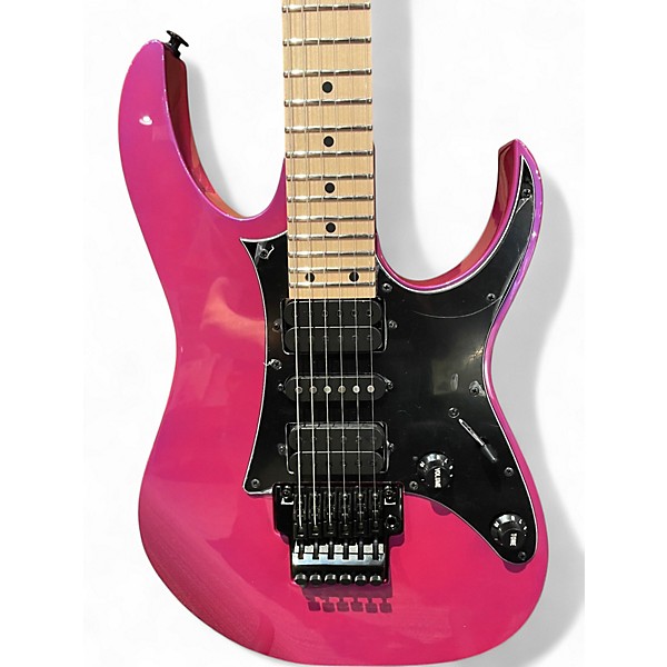 Used Ibanez RG550 Genesis Purple Neon Solid Body Electric Guitar