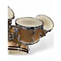 Vintage 1960s Ludwig 4 Piece Hollywood Outfit Gold Sparkle Drum Kit
