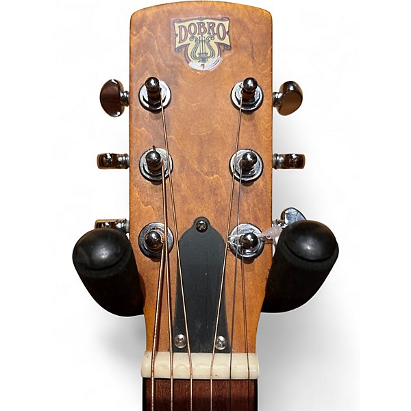 Used Dobro Hound Dog Roundneck Vintage Brown Acoustic Guitar