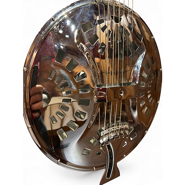 Used Dobro Hound Dog Roundneck Vintage Brown Acoustic Guitar