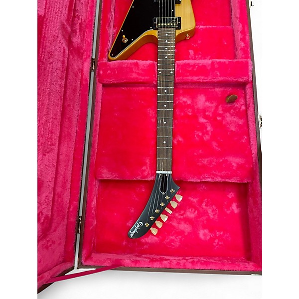 Used Epiphone Explorer Natural Solid Body Electric Guitar