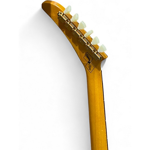 Used Epiphone Explorer Natural Solid Body Electric Guitar