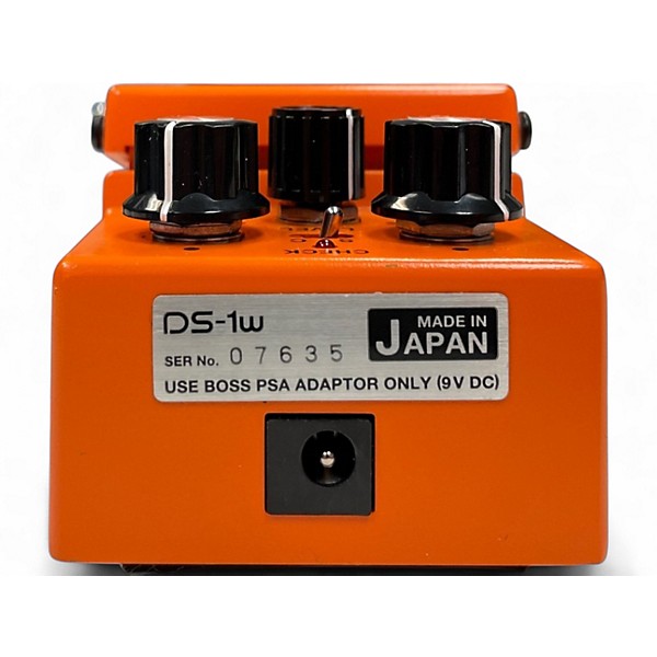 Used BOSS DS1W Effect Pedal