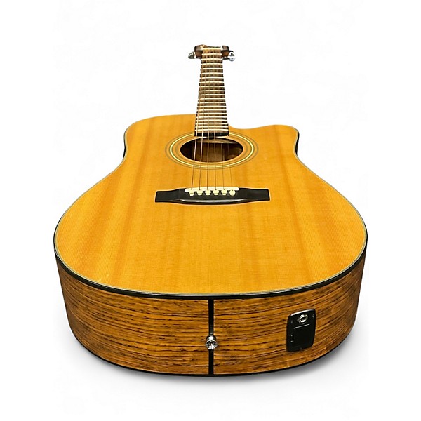 Used ESP LTD XDC6E  Natural Acoustic Electric Guitar