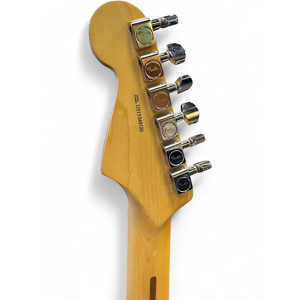 Used Fender American Standard Stratocaster HSS Shawbucker Black Solid Body Electric Guitar