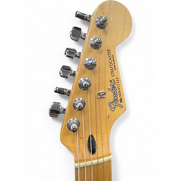 Used Fender Mexico Black Solid Body Electric Guitar